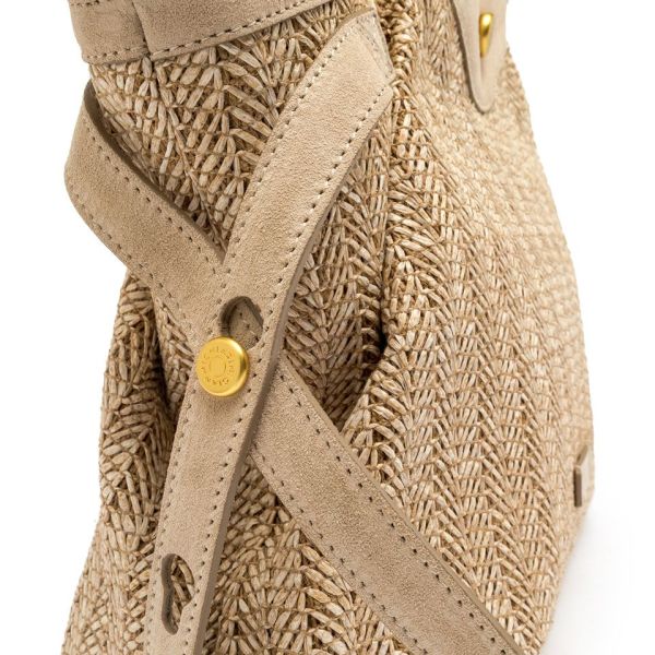 Gianni Chia handtas ecru (Claudette BS 11901 COMM PGLSPG 211 sabbia) - Stiletto Schoenen (Oudenaarde)