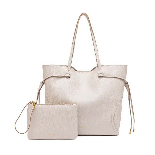 Gianni Chia handtas ecru (Violette BS 11286 RNGDBL TU 211 sabbia) - Stiletto Schoenen (Oudenaarde)