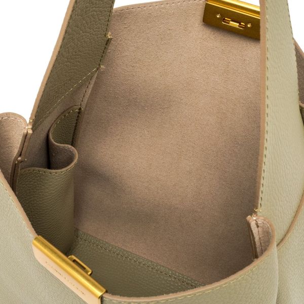 Gianni Chia handtas groen (Jo BS 11990 COMM GRN 14366 willow) - Stiletto Schoenen (Oudenaarde)