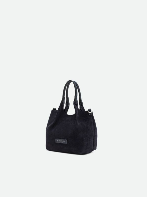 Gianni Chia handtas suède blauw (Dua/BS 9798 notturno) - Stiletto Schoenen (Oudenaarde)