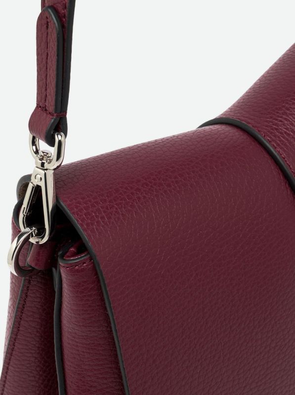 Gianni Chia handtas led bordeaux (helena round/BS 9036 antique ruby) - Stiletto Schoenen (Oudenaarde)