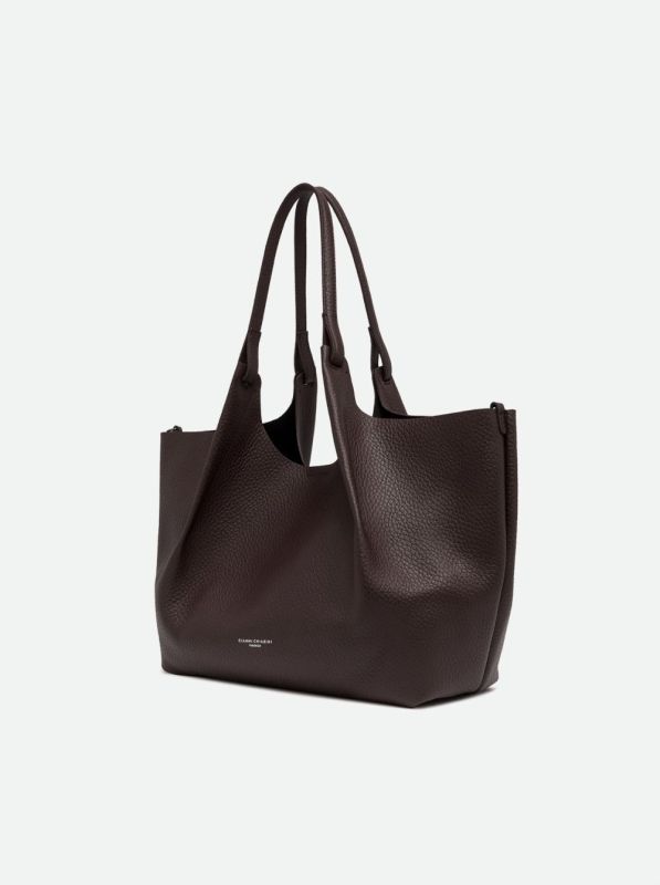 Gianni Chia handtas led bruin (Dua/BS 9720 espresso) - Stiletto Schoenen (Oudenaarde)