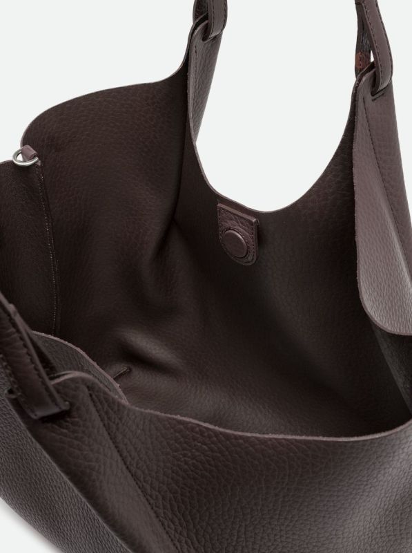 Gianni Chia handtas led bruin (Dua/BS 9720 espresso) - Stiletto Schoenen (Oudenaarde)