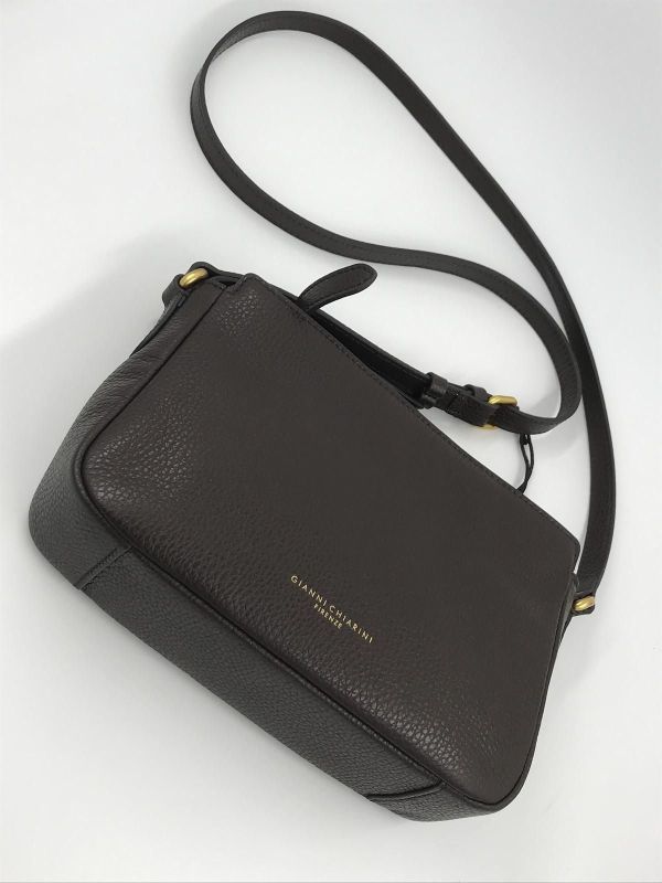 Gianni Chia handtas led bruin (laura/BS 12525 espresso) - Stiletto Schoenen (Oudenaarde)