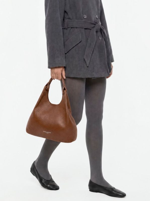 Gianni Chia handtas led cognac (Dua/BS 9719 noce) - Stiletto Schoenen (Oudenaarde)