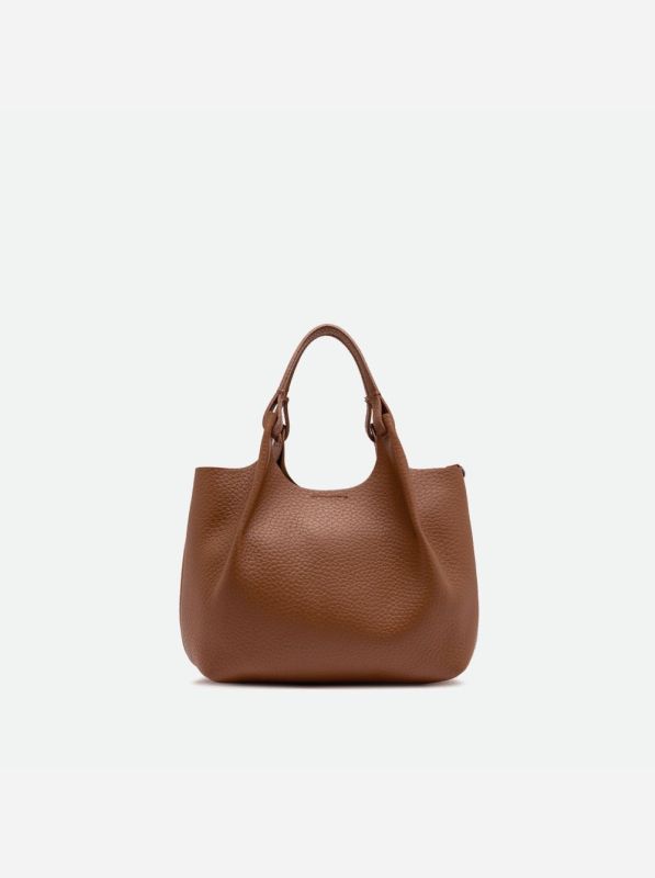 Gianni Chia handtas led cognac (Dua/BS 9719 noce) - Stiletto Schoenen (Oudenaarde)