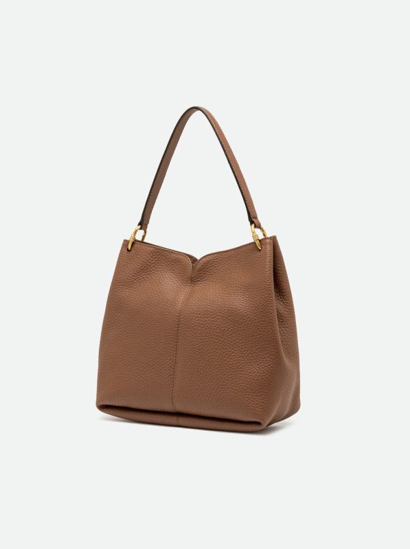 Gianni Chia handtas led cognac (sandra/BS 12171 noce) - Stiletto Schoenen (Oudenaarde)