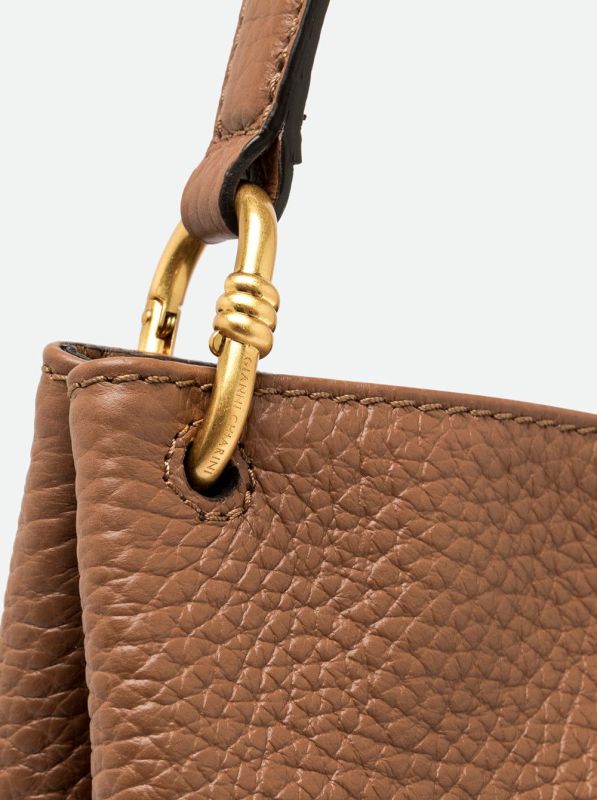 Gianni Chia handtas led cognac (sandra/BS 12171 noce) - Stiletto Schoenen (Oudenaarde)