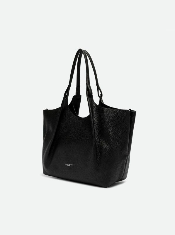 Gianni Chia handtas led zwart (Dua/BS 9720 zwart) - Stiletto Schoenen (Oudenaarde)