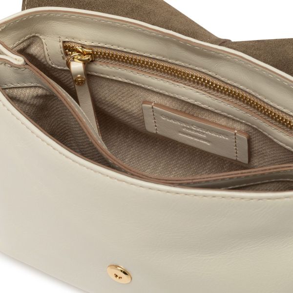 Gianni Chia handtas offwhite (Diva BS 11940 RALPH 0611 talco) - Stiletto Schoenen (Oudenaarde)