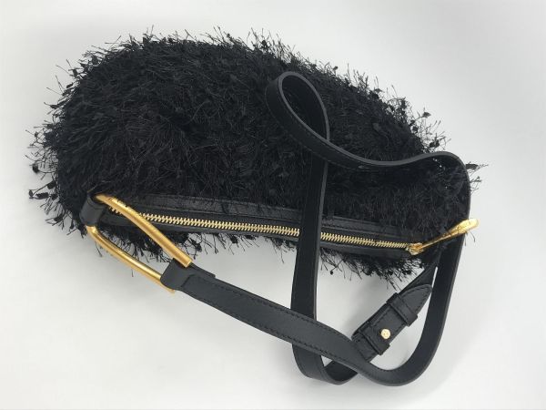 Gianni Chia handtas zwart (Matilde BS11610 CNFT  Nero) - Stiletto Schoenen (Oudenaarde)