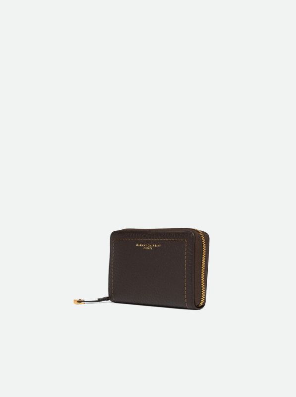 Gianni Chia portefeuille led bruin (wallets bubble espresso) - Stiletto Schoenen (Oudenaarde)