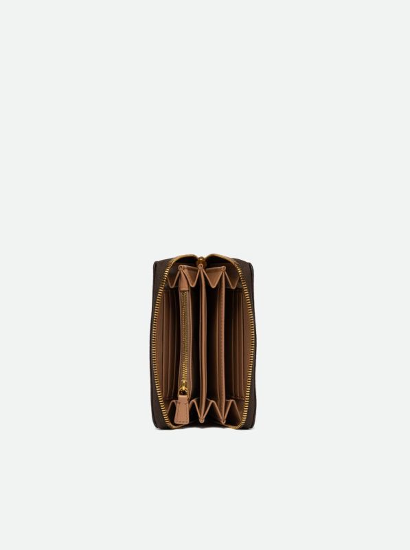 Gianni Chia portefeuille led bruin (wallets bubble espresso) - Stiletto Schoenen (Oudenaarde)
