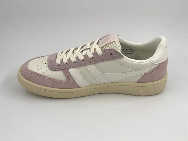 Gola dam sneaker led wit/roze (CLB760WK hawk 89 off white/rose/off w) - Stiletto Schoenen (Oudenaarde)