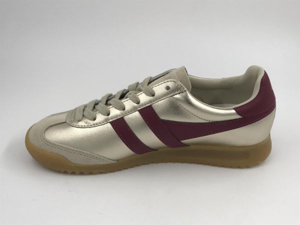 Gola dam sneaker metled gold/cerise (CLB742YK205 torpedo glimmer gold/cerise) - Stiletto Schoenen (Oudenaarde)