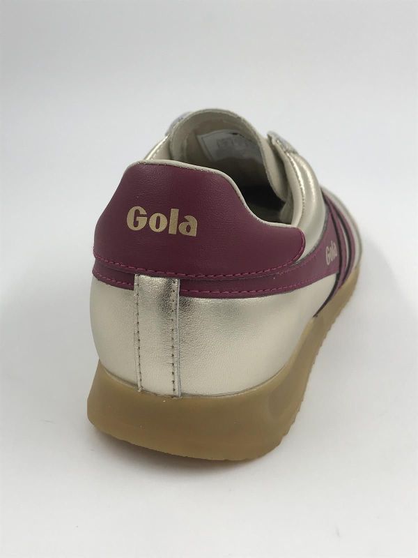 Gola dam sneaker metled gold/cerise (CLB742YK205 torpedo glimmer gold/cerise) - Stiletto Schoenen (Oudenaarde)