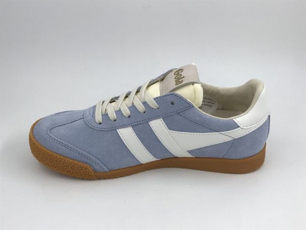 Gola dam sneaker suède blauw (CLB538EL gola elan air/white) - Stiletto Schoenen (Oudenaarde)