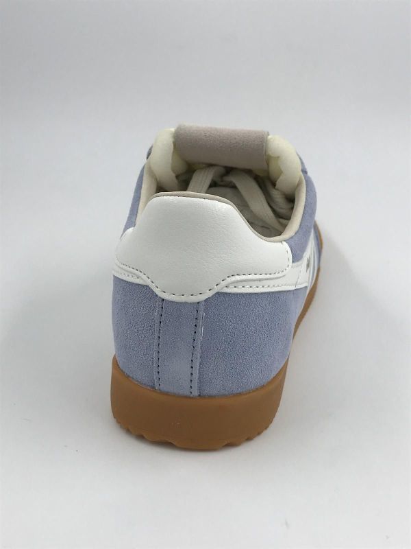 Gola dam sneaker suède blauw (CLB538EL gola elan air/white) - Stiletto Schoenen (Oudenaarde)