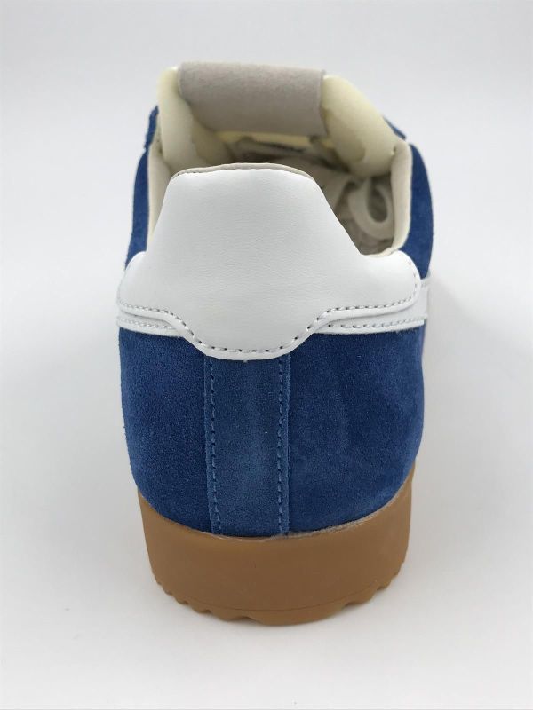 Gola dam sneaker suède marine (CLB538EW gola elan marine blue white) - Stiletto Schoenen (Oudenaarde)