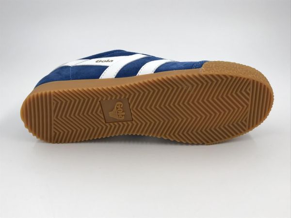 Gola dam sneaker suède marine (CLB538EW gola elan marine blue white) - Stiletto Schoenen (Oudenaarde)