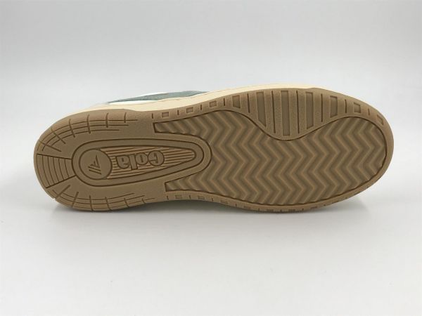 Gola dam sneaker wit/groen/mist/gold (CLB336NY hawk white/green/mist/gold) - Stiletto Schoenen (Oudenaarde)