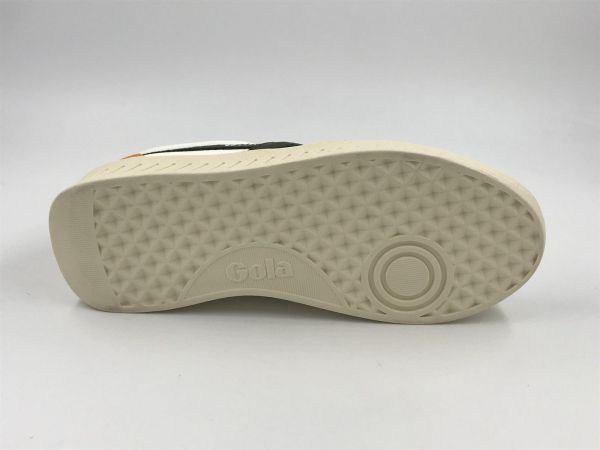 Gola dam sneaker wit/khaki/fuchsia (CLA415KN grandslam trident white/khaki/fuchsia) - Stiletto Schoenen (Oudenaarde)