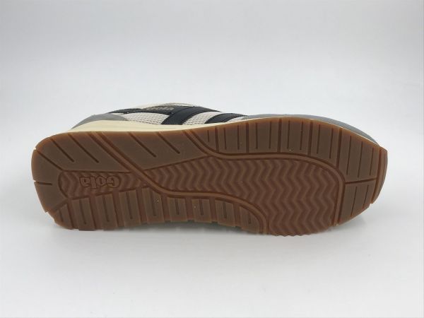 Gola her runner offwhite/cement/black (CMB780WX delta offwhite/cement/black) - Stiletto Schoenen (Oudenaarde)