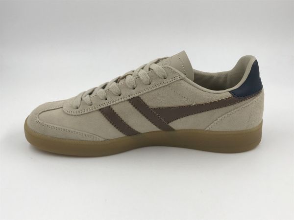 Gola her sneaker bone/otter/navy/gum (CMB735TT viper bone/otter/navy/gum) - Stiletto Schoenen (Oudenaarde)