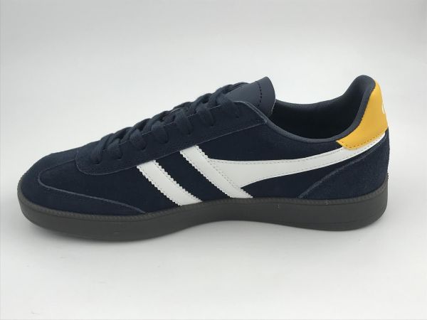 Gola her sneaker suède blauw (CMB735 EX viper navy) - Stiletto Schoenen (Oudenaarde)