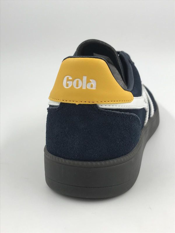 Gola her sneaker suède blauw (CMB735 EX viper navy) - Stiletto Schoenen (Oudenaarde)