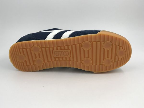 Gola her sneaker suède blauw/wit (CMB561EW gola europa navy/white) - Stiletto Schoenen (Oudenaarde)