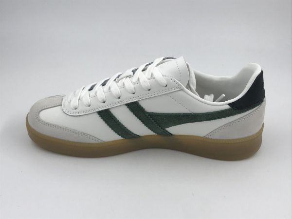 Gola her sneaker white/evergreen/black/g (CMB744WA viper white/evergreen/black/gum) - Stiletto Schoenen (Oudenaarde)