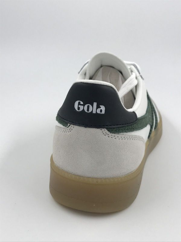 Gola her sneaker white/evergreen/black/g (CMB744WA viper white/evergreen/black/gum) - Stiletto Schoenen (Oudenaarde)