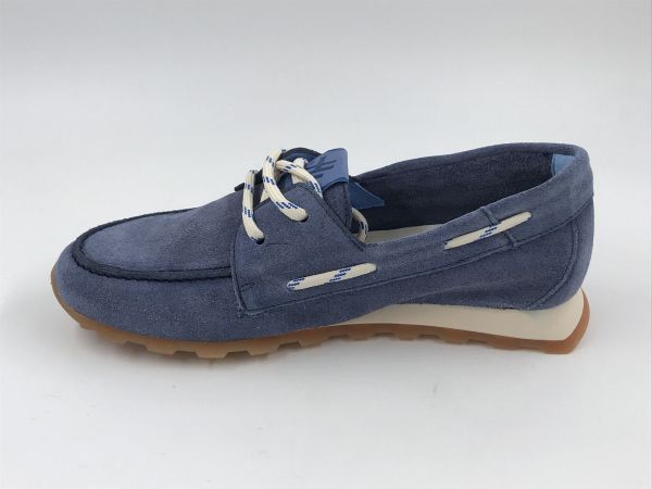 Hispanitas dam bootschoen suède jeans (HV264603 velour V26 jeans) - Stiletto Schoenen (Oudenaarde)