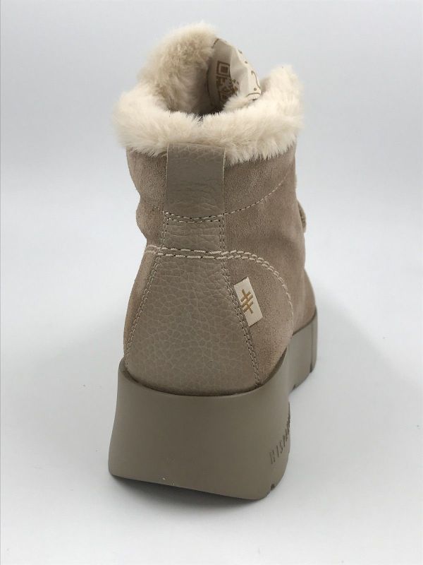 Hispanitas dam bottine suède visone (PHI265130 velour castoro) - Stiletto Schoenen (Oudenaarde)