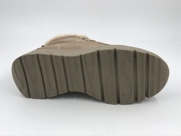 Hispanitas dam bottine suède visone (PHI265130 velour castoro) - Stiletto Schoenen (Oudenaarde)
