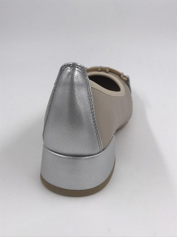 Hispanitas dam dec metled zilver (HV254078 oporto V5 silver) - Stiletto Schoenen (Oudenaarde)