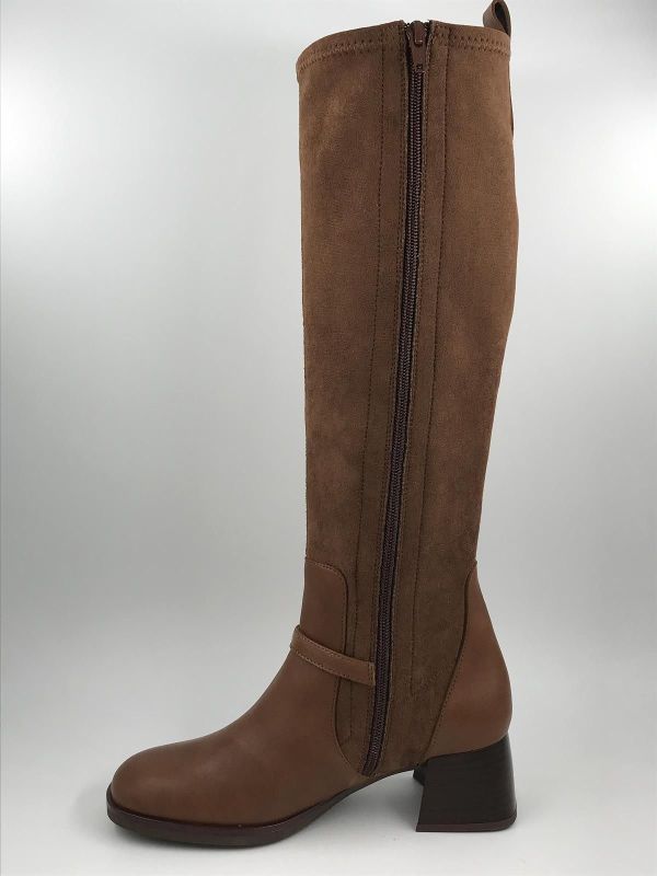 Hispanitas dam Llaars led cognac (HI243725 milan cuero) - Stiletto Schoenen (Oudenaarde)