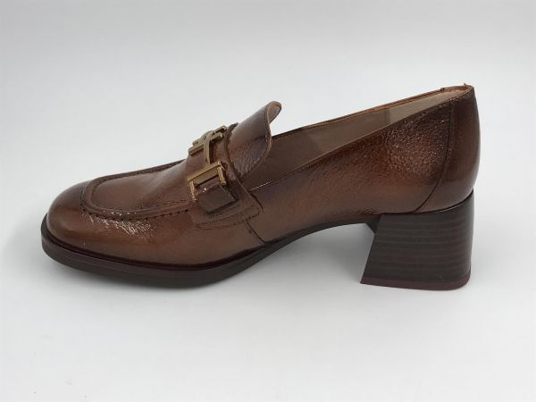 Hispanitas dam moc lakled cognac (HI243590 milan cuero) - Stiletto Schoenen (Oudenaarde)