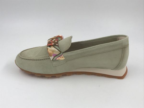 Hispanitas dam moc suède mint (HV264865 velour V26 alga) - Stiletto Schoenen (Oudenaarde)