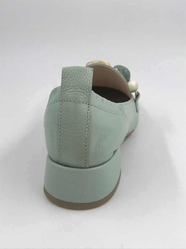 Hispanitas dam moc tled groen (HV254051 oporto V5 eucalipto) - Stiletto Schoenen (Oudenaarde)