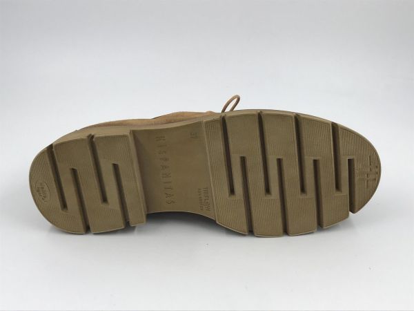 Hispanitas dam mol suède oker (HI265157 velour honey) - Stiletto Schoenen (Oudenaarde)