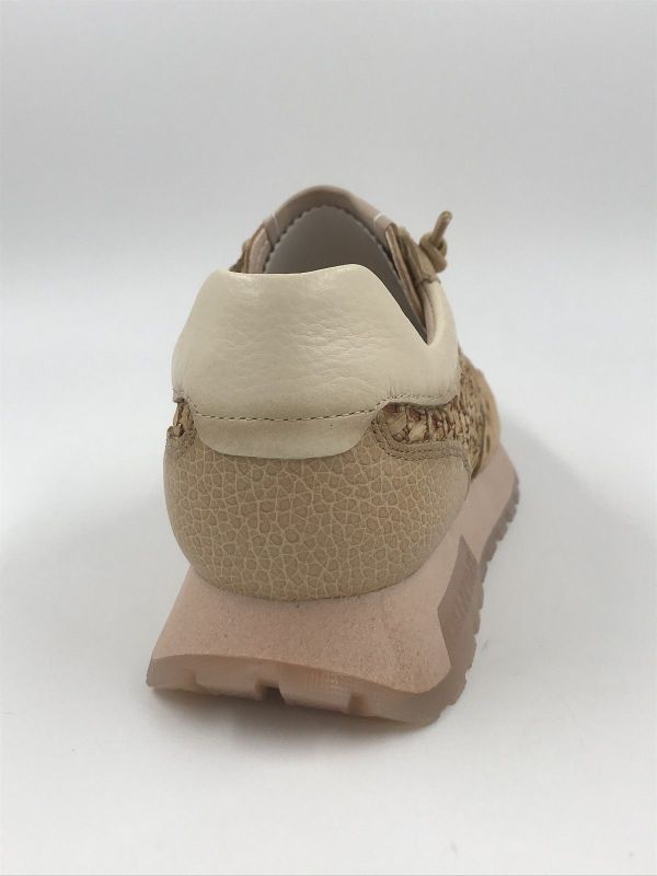 Hispanitas dam run led tressé camel (RHV264741 bolero V26 desert marrakech) - Stiletto Schoenen (Oudenaarde)