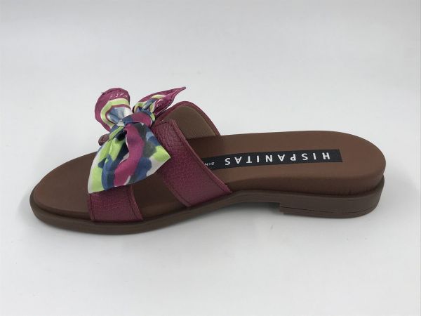 Hispanitas dam slipper led bordeaux (HV264795 bolero V26 cereza) - Stiletto Schoenen (Oudenaarde)