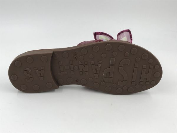 Hispanitas dam slipper led bordeaux (HV264795 bolero V26 cereza) - Stiletto Schoenen (Oudenaarde)