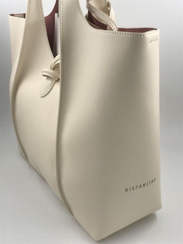 Hispanitas handtas beige (BV264532 covent V26 butter) - Stiletto Schoenen (Oudenaarde)