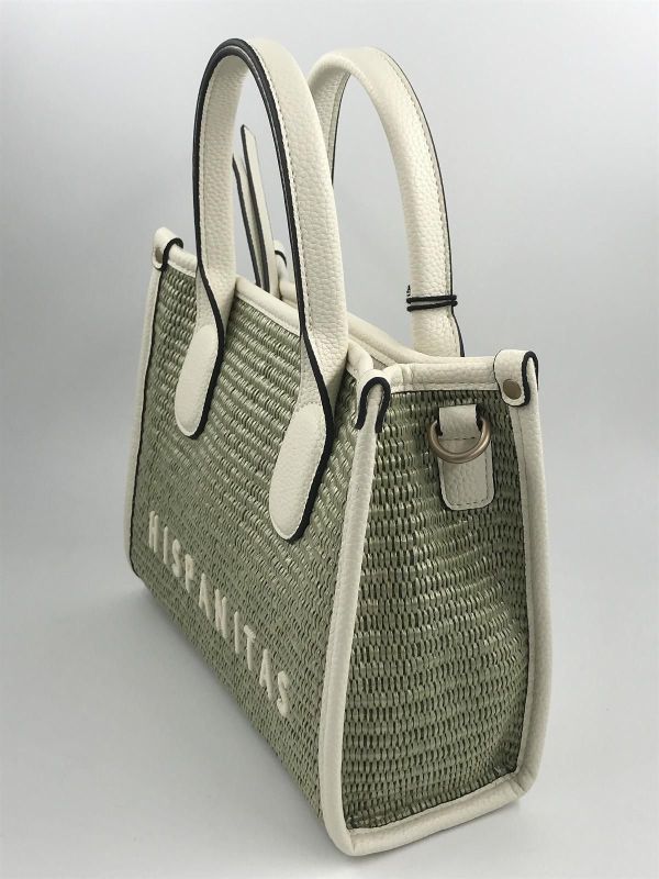 Hispanitas handtas raffia eucalipto (BV253834 bolsos rafia V25 eucalipto) - Stiletto Schoenen (Oudenaarde)