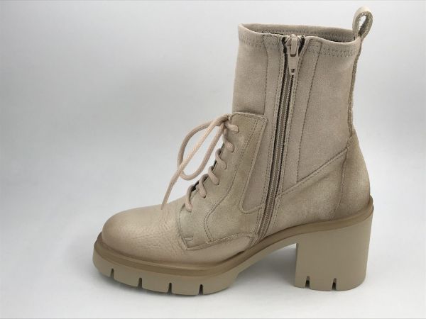 Hispanitas KLaars led/suède offwhite (HI254281 zurich bolero cream) - Stiletto Schoenen (Oudenaarde)