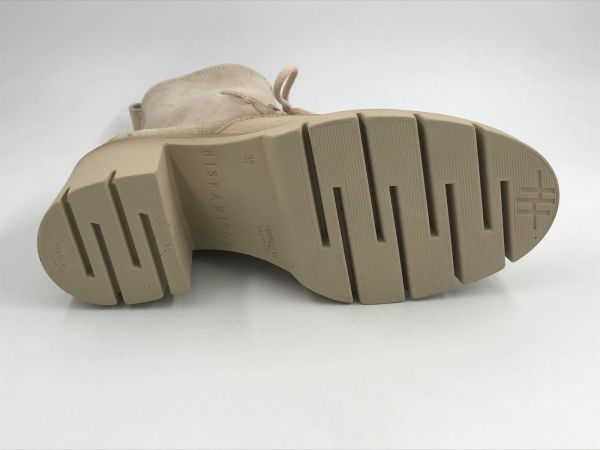 Hispanitas KLaars led/suède offwhite (HI254281 zurich bolero cream) - Stiletto Schoenen (Oudenaarde)