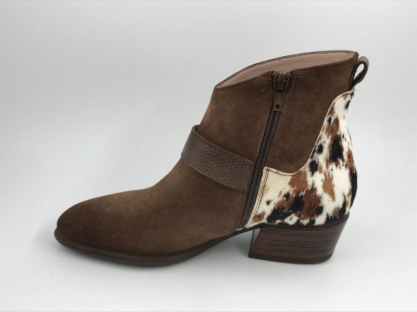 Hispanitas KLaars suède bruin (HI254256 verona velour avellana) - Stiletto Schoenen (Oudenaarde)